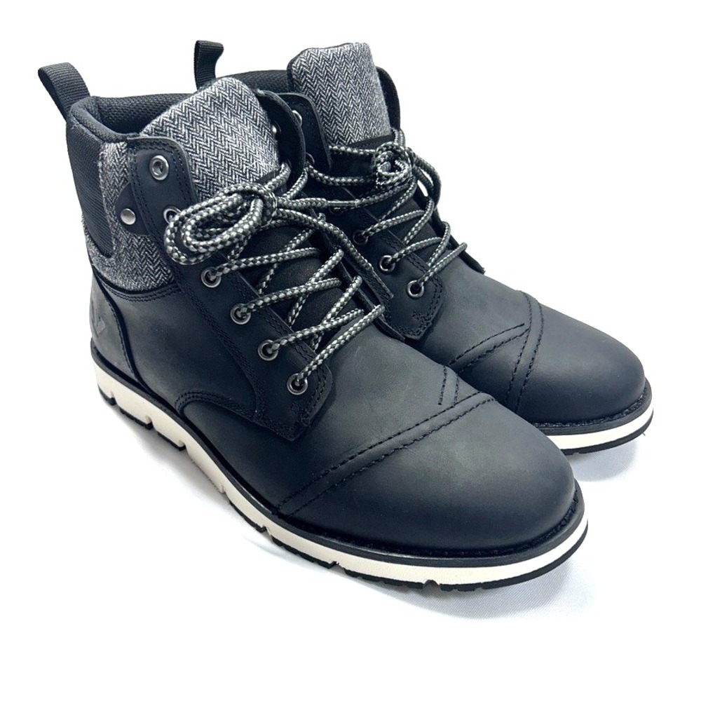 Territory Raider Cap Toe Ankle Men's‎ Boots Black US Size 9.5 - No Box